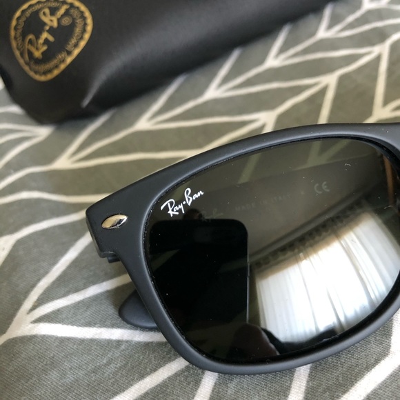 Ray-Ban New Wayfarer Sunglasses 55mm 18mm - Picture 13 of 14